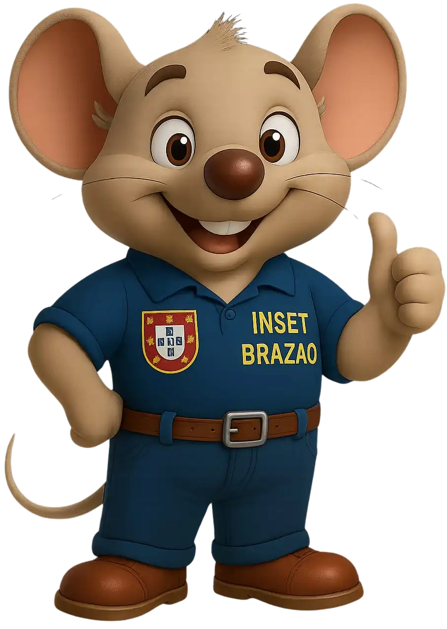 Mascote Inset Brazão